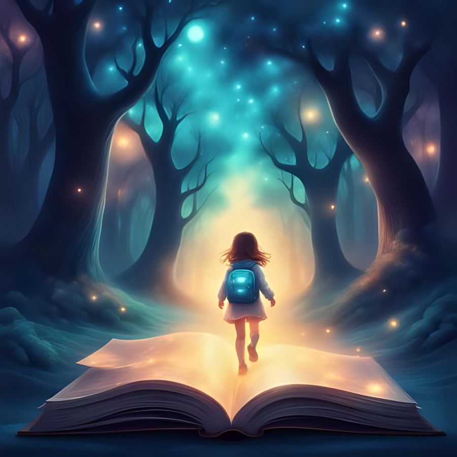 Illustration from Nova and the Wandering Star, page 1